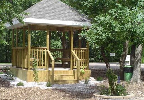 photo of park gazebo